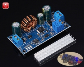 Adjustable Automatic Step Up/ Step Down Power Supply Board, Constant Current Buck Boost Converter Module DC 5-30V to DC 0.5-30V
