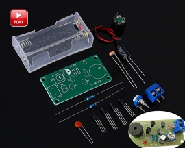 DIY Kit Brightness Light Detector Dark Alarm Photosensitive Sensor Kit Electronic Soldering Practice Kits