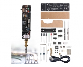 Rechargeable Electric Screwdriver Soldering Practice Kit with 2 Drills, Portable DIY Repair Tool Electronics Kit for Home Lab Use Rechargeable Electric Screwdriver Soldering Practice Kit with 2 Drills, Portable DIY Repair Tool Electronics Kit for Home Lab Use