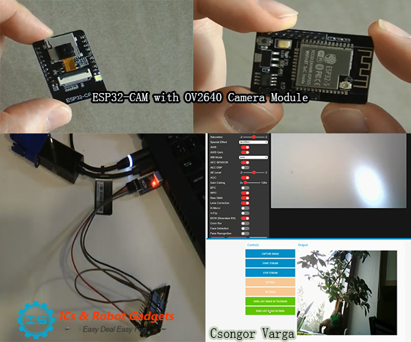 Esp32 cam Development Board With Ch And Ov2640 Camera Usb - Temu