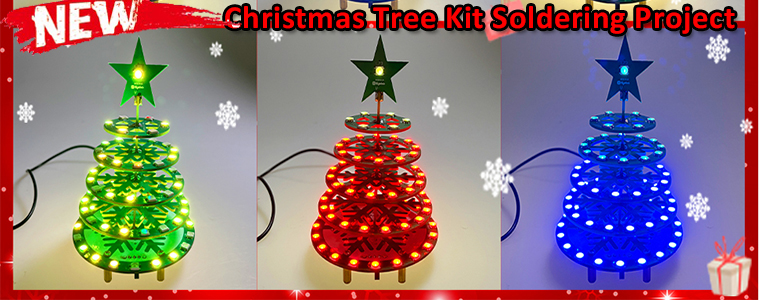 Christmas Tree Kit Soldering Project