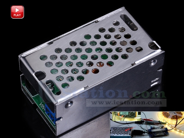 Step Down Buck Converter 4 USB Interface Adjustable Power Supply Module  Board DC 24V/12V to DC 5V 5A