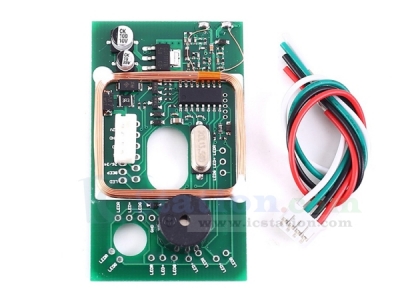 DC 12V RFID Wireless Reader Module 13.56MHz 125KHz Dual Frequency WG26 WG34 ID IC Card Reader