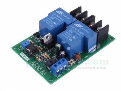 DC Motor Driver Module 30A 12V 300W 0-60s Automatic Delay Forward Reverse Controller