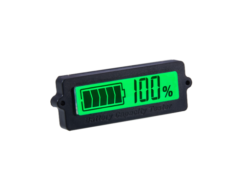 12V Lead-Acid Battery LY6N Recessed Battery Capacity Indicator Tester Voltmeter Green Light