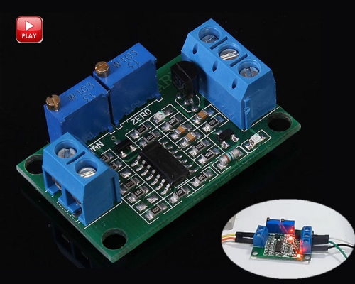 0-5V to 4-20mA Voltage to Current Module Non-Isolated Type Current Converter Module DC 7-30V