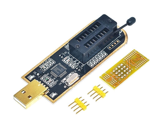 FLASH 24/25 Programmer, SPI USB Automatic Programming Microcontroller for 256M/512M 24/25 Series FLASH