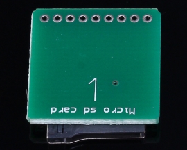 Micro SD Card Interface Pinboard Module 20x20mm For TF Card