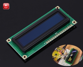 Yellow OLED Display Screen 1602 DC 3.3V-5V 16x2 Display Module for Arduino