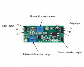 LM2903 Hysteresis Voltage Comparator Signal Stabilizer Optocoupler Isolated Output 3-5MA