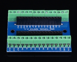 Shield Terminal Expansion Board for Arduino NANO Screw Terminal Board Adapter IO Electronic Circuit