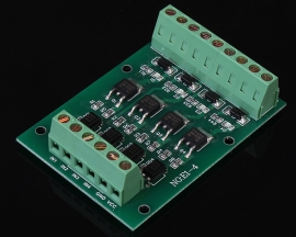 Optocoupler Isolation Relay Module 4-Channel FET Field-Effect Tube Module NMOS FR1205 DC 5-24V Solenoid Driver