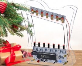 DIY Kit Laser Electronic Piano with Music, Electronic Harp Instruments Soldering Projects, Fun DIY Soldering Kits for Learning Electronic and Christmas/Birthday Gift