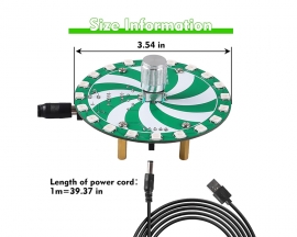 Soldering Learning Kit, ICSTATION SMD WS2812B RGB LED Light Soldering Practice Kit With Knob Adjustable Light Mode and Flashing Speed SMT Soldering Project for STEM Education