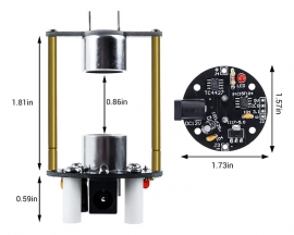 Ultrasonic Suspension DIY Kit DC 12V Mini Acoustic Levitator Electronic Soldering Learning DIY Kits